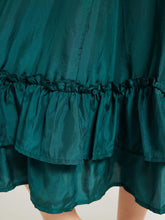 Load image into Gallery viewer, MILLE Rosalia Skirt - Emerald Silk