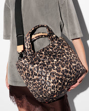 Load image into Gallery viewer, MZ Wallace Small Metro Tote Deluxe - Leopard