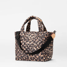 Load image into Gallery viewer, MZ Wallace Small Metro Tote Deluxe - Leopard