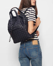 Load image into Gallery viewer, MZ Wallace Metro Convertible Backpack - Black