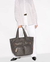 Load image into Gallery viewer, MZ Wallace Large Metro Travel Tote - Magnet