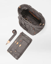 Load image into Gallery viewer, MZ Wallace Large Metro Travel Tote - Magnet