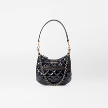 Load image into Gallery viewer, MZ Wallace Mini Crosby Sienna - Black Lacquer