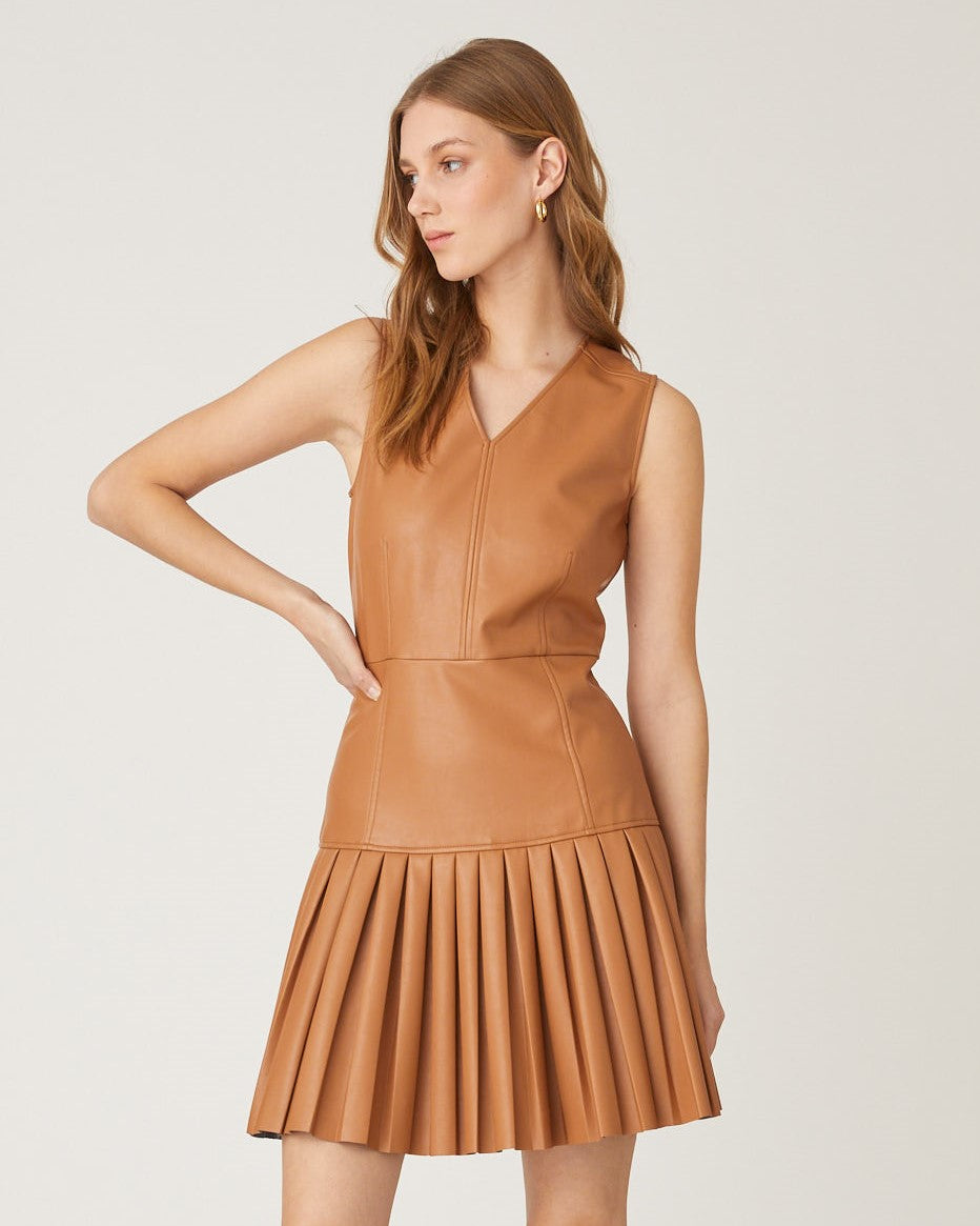 Shoshanna Tae Dress - Camel 8 Shoshanna Tae Dress - Camel 8
