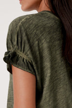Load image into Gallery viewer, Goldie Puff & Ruffle Sleeve Tee - 2 Colors