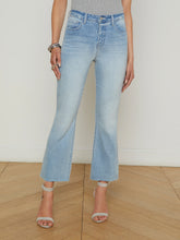 Load image into Gallery viewer, L'Agence Kendra Cropped Flare Jean - Dorian
