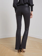 Load image into Gallery viewer, L'AGENCE Selma Coated Bootcut Jean - Noir Coated