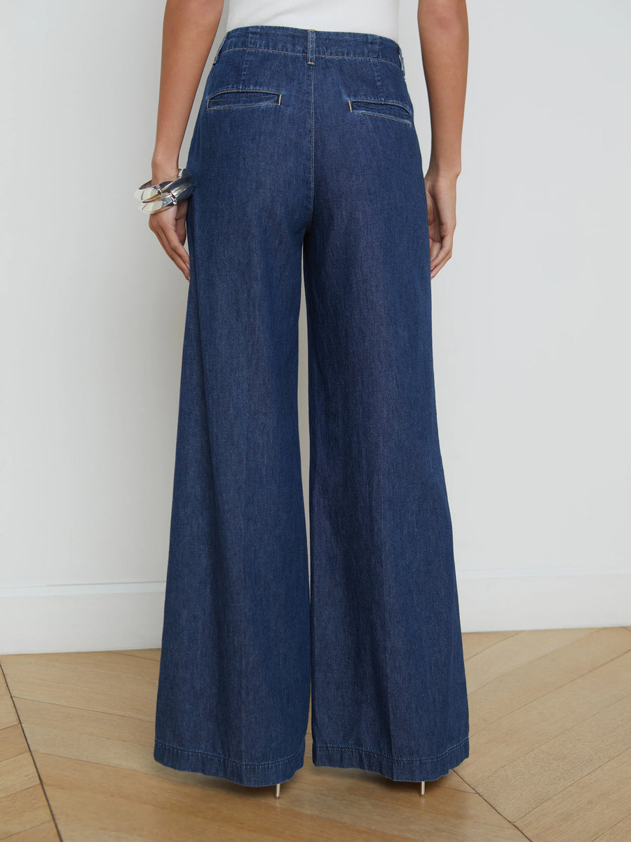 L'Agence Runa Wide-Leg Jean - Newhaven – Luck Lafayette