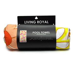 Living Royal Pool Towel - Groovy Flower