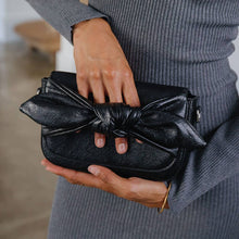Load image into Gallery viewer, Melie Bianco Faye Recycled Vegan Crossbody Bag - Black
