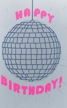 Load image into Gallery viewer, Alphabet Studios Birthday Disco Ball Greeting Card