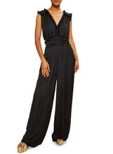 Load image into Gallery viewer, Ramy Brook Ruffled Jumpsuit - Black