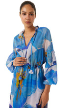 Load image into Gallery viewer, Misa Amata Dress - Blue Poppy