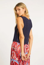 Load image into Gallery viewer, Caballero Amelie Top - Peacoat Navy