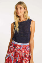Load image into Gallery viewer, Caballero Amelie Top - Peacoat Navy