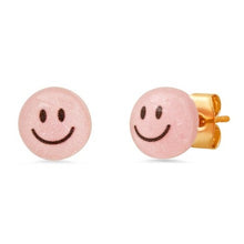Load image into Gallery viewer, Tai Smiley Face Studs - 3 Colors