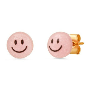 Tai Smiley Face Studs - 3 Colors