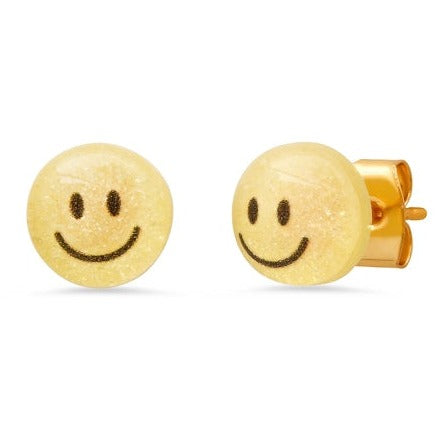 Tai Smiley Face Studs - 3 Colors