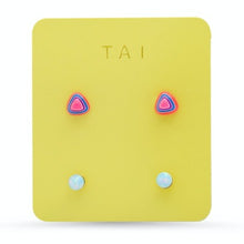Load image into Gallery viewer, Tai Triangle Stud Pack - 2 Colors
