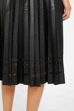 Load image into Gallery viewer, Caballero Alana Skirt - Black Vegan Leather