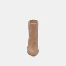 Load image into Gallery viewer, Dolce Vita Dee Booties - Truffle Suede