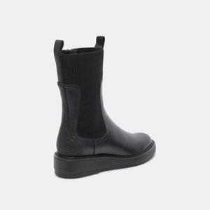 Dolce Vita Elyse H2O Boots - Black Leather