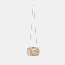 Load image into Gallery viewer, Dolce Vita Daisy Clutch - Natural Multi Beaded