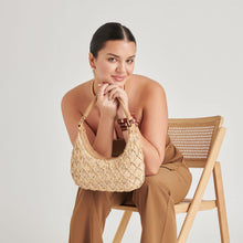 Load image into Gallery viewer, Dolce Vita Positano Shoulder Bag - Natural Raffia