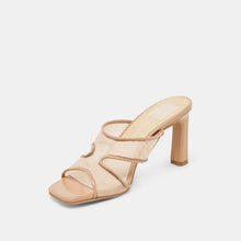 Load image into Gallery viewer, Dolce Vita Gitel Heels - Light Tan Mesh