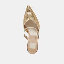 Load image into Gallery viewer, Dolce Vita Kanika Mesh Heels - Gold Metallic