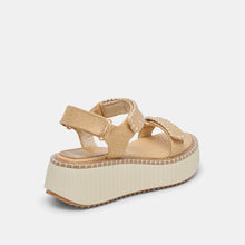 Load image into Gallery viewer, Dolce Vita Debra Sandals - Light Natural Raffia