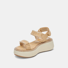 Load image into Gallery viewer, Dolce Vita Debra Sandals - Light Natural Raffia