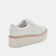 Load image into Gallery viewer, Dolce Vita Tiger Sneakers - White Leather