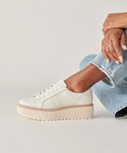 Load image into Gallery viewer, Dolce Vita Tiger Sneakers - White Leather