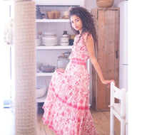 Load image into Gallery viewer, Bell by Alicia Bell Maria Maxi Dress - Pink &amp; Red Print