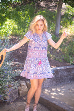 Load image into Gallery viewer, Bell by Alicia Bell Sadie Mini Dress - Pink/Navy