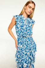 Load image into Gallery viewer, Misa Ilysa Dress - Blue Watercolor Mix