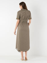 Load image into Gallery viewer, Emily McCarthy Georgia Dress - Green Tonal Monogram