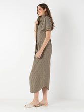 Load image into Gallery viewer, Emily McCarthy Georgia Dress - Green Tonal Monogram