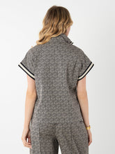 Load image into Gallery viewer, Emily McCarthy Poppy Pullover - Black Tonal Monogram