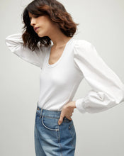 Load image into Gallery viewer, Veronica Beard Anabel Puff-Sleeve Top - 2 Colors