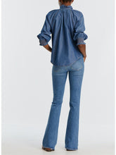 Load image into Gallery viewer, Veronica Beard Calisto Button-Down Shirt - Cornflower