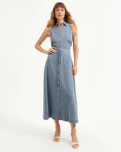 Load image into Gallery viewer, Veronica Beard Fuller Midi Dress - Starlight