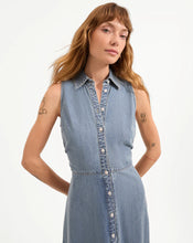 Load image into Gallery viewer, Veronica Beard Fuller Midi Dress - Starlight