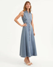 Load image into Gallery viewer, Veronica Beard Fuller Midi Dress - Starlight