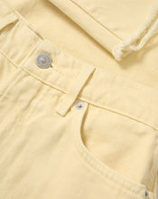 Load image into Gallery viewer, Veronica Beard Taylor Cropped Wide-Leg Jean - Chamomile