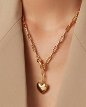 Load image into Gallery viewer, Jenny Bird Puffy Heart Chain - 2 Colors