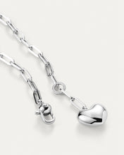 Load image into Gallery viewer, Jenny Bird Puffy Heart Chain - 2 Colors