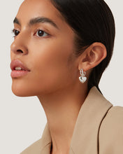 Load image into Gallery viewer, Jenny Bird Puffy Heart Huggie Earrings - 2 Colors