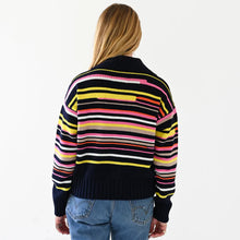 Load image into Gallery viewer, Kerri Rosenthal Sydney Sweater Edited Stripe - Indigo